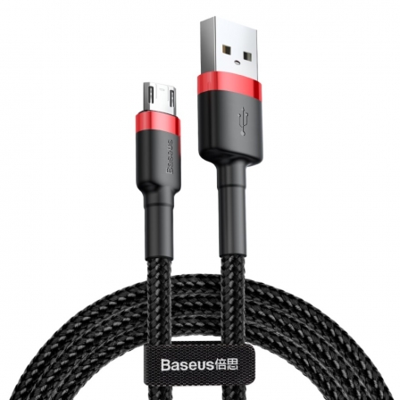 Кабель Baseus cafule Cable USB For Micro 2A 3m Red+Black