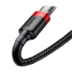 Кабель Baseus cafule Cable USB For Micro 2A 3m Red+Black