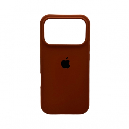 Чохол для смартфона Silicone Full Case AA Open Cam for Apple iPhone 17 Pro 42,Saddle Brown
