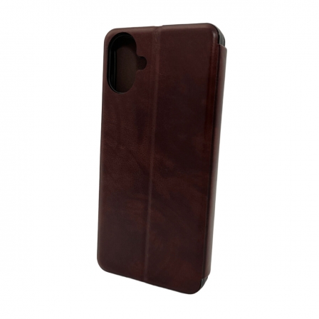 Чохол для смартфона Leather Premium for Samsung Galaxy A06 Red