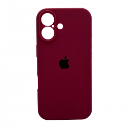 Чохол для смартфона Silicone Full Case AA Camera Protect for Apple iPhone 17 47,Plum