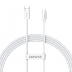 Кабель Baseus Superior Series Fast Charging Data Cable USB to Type-C 100W 1.5m Moon White