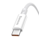 Кабель Baseus Superior Series Fast Charging Data Cable USB to Type-C 100W 1.5m Moon White