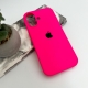 Чохол для смартфона Silicone Full Case AA Open Cam for Apple iPhone 17 23,Shyny Pink