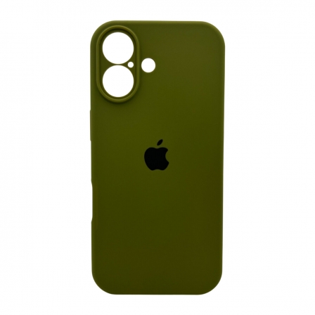 Чохол для смартфона Silicone Full Case AA Camera Protect for Apple iPhone 17 29,Army Green