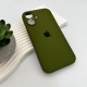 Чохол для смартфона Silicone Full Case AA Camera Protect for Apple iPhone 17 29,Army Green