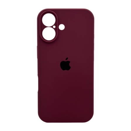 Чохол для смартфона Silicone Full Case AA Camera Protect for Apple iPhone 17 35,Maroon