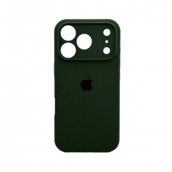 Чохол для смартфона Silicone Full Case AA Camera Protect for Apple iPhone 17 Pro Max 31,Dark Green