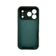 Чохол для смартфона Silicone Full Case AA Camera Protect for Apple iPhone 17 Pro Max 31,Dark Green