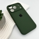 Чохол для смартфона Silicone Full Case AA Camera Protect for Apple iPhone 17 Pro Max 31,Dark Green