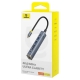 USB-хаб Baseus UltraJoy Series 7-Port HUB AIR Space Grey (Type-C to HDMI4K@60Hz*1+USB3.0*2+PD*1+SD/TF3.0*1+3.5mm*1)