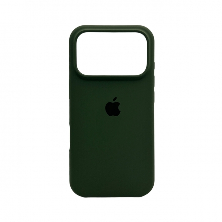 Чохол для смартфона Silicone Full Case AA Open Cam for Apple iPhone 17 Pro 31,Dark Green