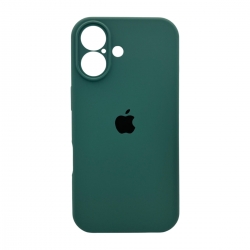 Чохол для смартфона Silicone Full Case AA Camera Protect for Apple iPhone 17 46,Pine Green