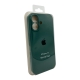 Чохол для смартфона Silicone Full Case AA Camera Protect for Apple iPhone 17 46,Pine Green