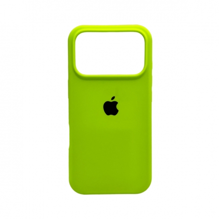 Чохол для смартфона Silicone Full Case AA Open Cam for Apple iPhone 17 Pro 24,Shiny Green