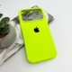 Чохол для смартфона Silicone Full Case AA Open Cam for Apple iPhone 17 Pro 24,Shiny Green