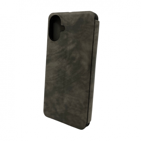 Чохол для смартфона Leather Premium for Samsung Galaxy A05 Grey