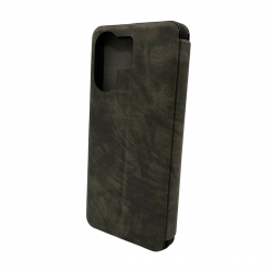 Чохол для смартфона Leather Premium for Xiaomi Redmi 13C / Poco C65 Grey
