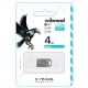 Флеш-накопичувач Wibrand USB 2.0 Hawk 4Gb Silver
