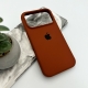 Чохол для смартфона Silicone Full Case AA Open Cam for Apple iPhone 17 Pro Max 42,Saddle Brown