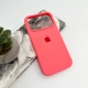 Чохол для смартфона Silicone Full Case AA Open Cam for Apple iPhone 17 Pro Max 50,Pink Orange