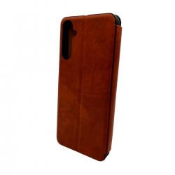 Чохол для смартфона Leather Premium for Samsung Galaxy A36 5G Brown