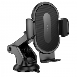Автотримач для телефона BOROFONE BH134 Rio push-type car holder (center console) Black