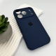 Чохол для смартфона Silicone Full Case AA Camera Protect for Apple iPhone 17 Pro 7,Dark Blue