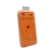 Чохол для смартфона Silicone Full Case AA Camera Protect for Apple iPhone 17 Air 34,Papaya