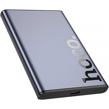 Внешний аккумулятор (павербанк) Hoco Q32 Bird 5000mAh Metal Grey