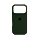 Чохол для смартфона Silicone Full Case AA Open Cam for Apple iPhone 17 Pro Max 31,Dark Green