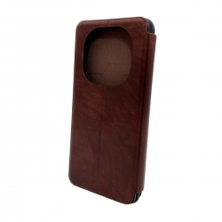 Чохол для смартфона Leather Premium for Xiaomi Redmi Note 14 Pro 4G Red