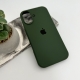 Чохол для смартфона Silicone Full Case AA Open Cam for Apple iPhone 17 31,Dark Green