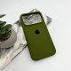Чохол для смартфона Silicone Full Case AA Open Cam for Apple iPhone 17 Pro 29,Army Green