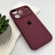 Чохол для смартфона Silicone Full Case AA Camera Protect for Apple iPhone 17 Pro Max 35,Maroon