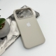Чохол для смартфона Silicone Full Case AA Open Cam for Apple iPhone 17 Pro Max 9,Antique White