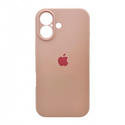 Чохол для смартфона Silicone Full Case AA Camera Protect for Apple iPhone 17 15,Pink Sand