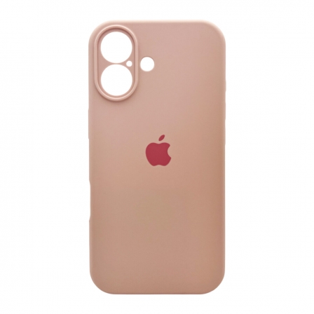Чохол для смартфона Silicone Full Case AA Camera Protect for Apple iPhone 17 15,Pink Sand