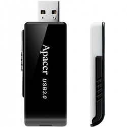 Флеш-накопичувач Apacer USB 3.2 Gen 1 AH350 128Gb Black