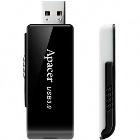 Флеш-накопичувач Apacer USB 3.2 Gen 1 AH350 128Gb Black