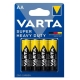 Батарейка Varta R6 Super Heavy Duty (4шт)