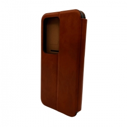 Чохол для смартфона Leather Premium for Xiaomi Redmi 15 (Europe version) Brown