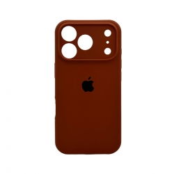 Чохол для смартфона Silicone Full Case AA Camera Protect for Apple iPhone 17 Pro 42,Saddle Brown