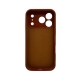 Чохол для смартфона Silicone Full Case AA Camera Protect for Apple iPhone 17 Pro 42,Saddle Brown
