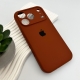 Чохол для смартфона Silicone Full Case AA Camera Protect for Apple iPhone 17 Pro 42,Saddle Brown