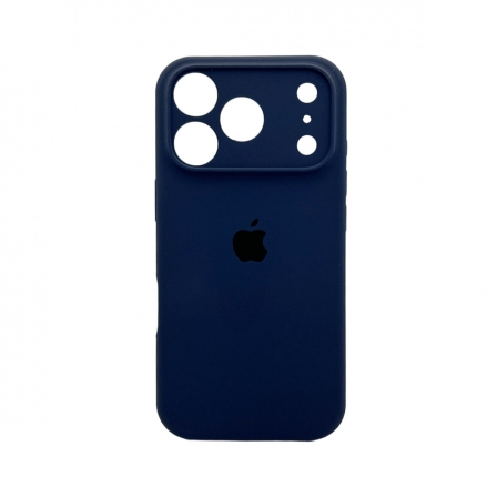 Чохол для смартфона Silicone Full Case AA Camera Protect for Apple iPhone 17 Pro Max 55,Mid Black