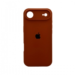 Чохол для смартфона Silicone Full Case AA Camera Protect for Apple iPhone 17 Air 42,Saddle Brown