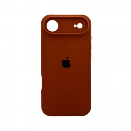 Чохол для смартфона Silicone Full Case AA Camera Protect for Apple iPhone 17 Air 42,Saddle Brown