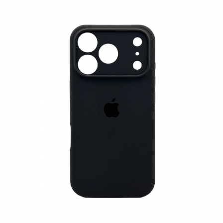 Чохол для смартфона Silicone Full Case AA Camera Protect for Apple iPhone 17 Pro Max 12,Darl Grey