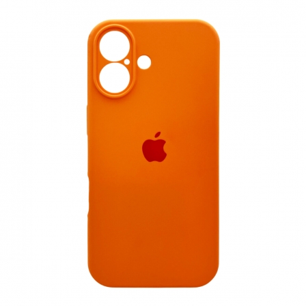 Чохол для смартфона Silicone Full Case AA Camera Protect for Apple iPhone 17 34,Papaya